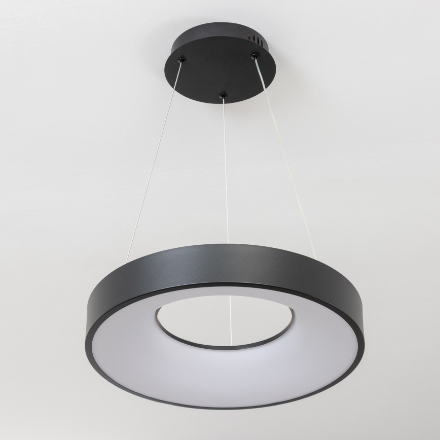 Brilagi - Suspension LED dimmable sur câble FALCON II LED/67W/230V 3000-6500K Ø 40 cm noir + télécommande