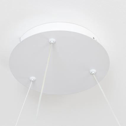Brilagi - Suspension LED dimmable sur câble FALCON II LED/99W/230V 3000-6500K Ø 60 cm blanc + télécommande