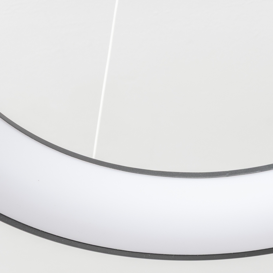 Brilagi - Suspension LED dimmable sur câble FALCON II LED/99W/230V 3000-6500K Ø 60 cm noire + télécommande