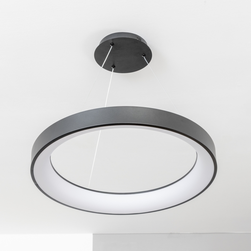 BRILAGI - Suspension LED dimmable sur câble FALCON II LED/99W/230V 3000-6500K Ø 60 cm noire + télécommande