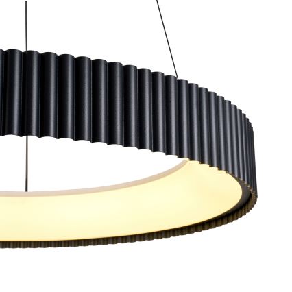 Brilagi - Suspension LED dimmable sur câble FALCON MODERN LED/54W/230V 3000-6500K Ø 60 cm noire + télécommande