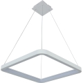 Brilagi - Suspension LED dimmable sur câble FALCON SLIM LED/50W/230V 3000-6500K 50x50 cm blanche + télécommande