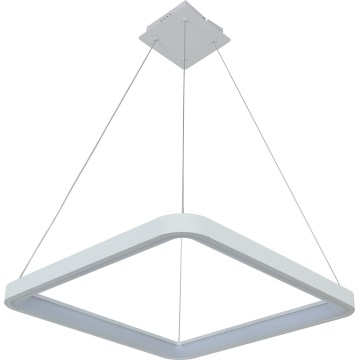 Brilagi - Suspension LED dimmable sur câble FALCON SLIM LED/50W/230V 3000-6500K 50x50 cm blanche + télécommande