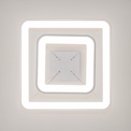 Brilagi - Suspension LED dimmable sur câble FALCON SLIM LED/78W/230V 3000-6500K 50x50 cm blanche + télécommande