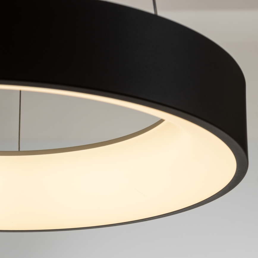 Brilagi - Suspension LED dimmable sur câble FALCON LED/40W/230V 3000–6500K Ø 45 cm noire + télécommande