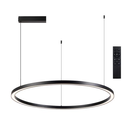 Brilagi - Suspension LED dimmable sur câble PORTOFINO LED/98W/230V 3000-6000K noir + télécommande