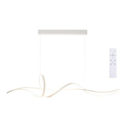 Brilagi - Suspension LED dimmable sur câble SIGNATURE LED/55W/230V 3000-6000K 120x23 cm blanc + télécommande