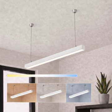 Brilagi - Suspension LED FULLDAY LED/20/30/40W/230V 2700/4000/6000K 120 cm blanche
