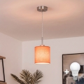 Brilagi - Suspension LED NUBILA sur câble 1xE27/60W/230V Ø 14 cm orange