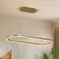 Brilagi - Suspension LED PONDIE sur câble, 44 W, 230 V, 80 x 30 cm, doré