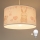 Brilagi - Suspension LED pour enfants BOBO sur câble 1xE27/60W/230V Ø 35 cm blanc à motifs lapins
