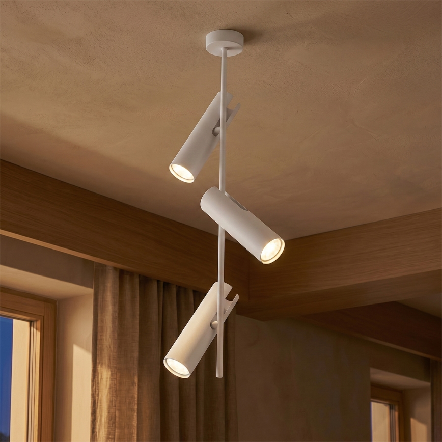 Brilagi - LED RGBW Lustre dimmable sur tige BRANCH 3xGU10/6,5W/230V 2700-6500K blanc