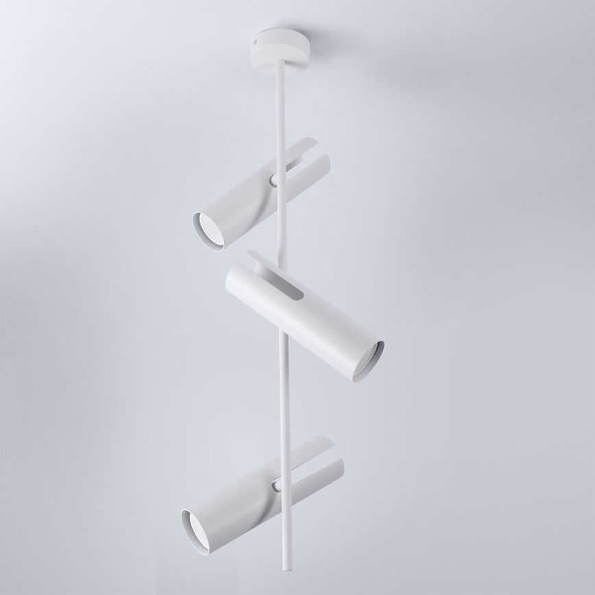 Brilagi - LED RGBW Lustre dimmable sur tige BRANCH 3xGU10/6,5W/230V 2700-6500K blanc