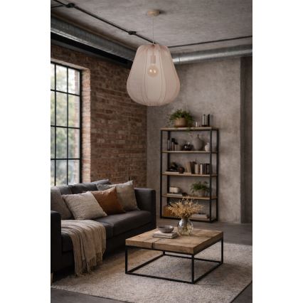 Brilagi - Suspension LED sur câble ARVEN 1xE27/8W/230V Ø 37 cm beige