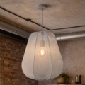 Brilagi - Suspension LED sur câble ARVEN 1xE27/8W/230V Ø 37 cm gris