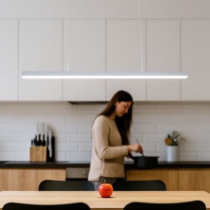 Brilagi - Suspension LED sur câble AXIS LED/30W/230V 120 cm blanche