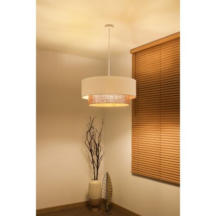 Brilagi - Suspension LED sur câble BOHO STYLE 3xE27/15W/230V Ø 60 cm
