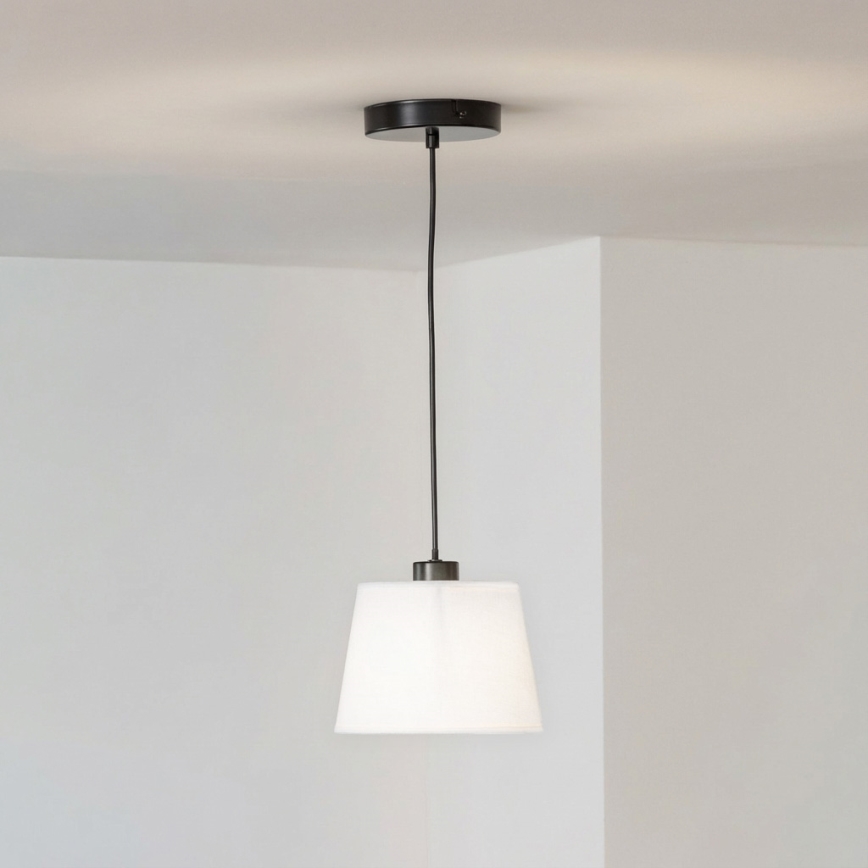 Brilagi - Suspension LED sur câble CERIA 1xE27/40W/230V Ø 20,5 cm blanche