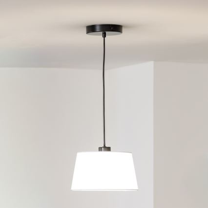 Brilagi - Suspension LED sur câble CERIA 1xE27/40W/230V Ø 25 cm blanche