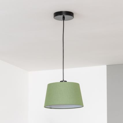 Brilagi - Suspension LED sur câble CERIA 1xE27/40W/230V Ø 25 cm vert