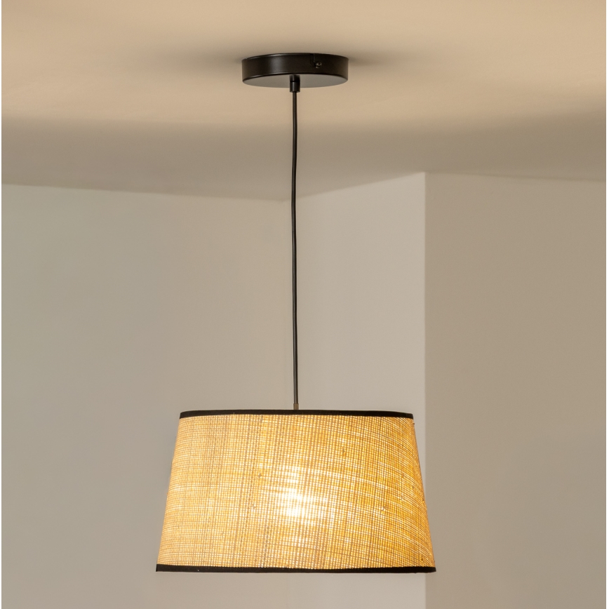 Brilagi - Suspension LED sur câble CERIA 1xE27/40W/230V Ø 35 cm beige