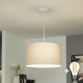 Brilagi - Suspension LED sur câble CERIA 1xE27/40W/230V Ø 45 cm beige