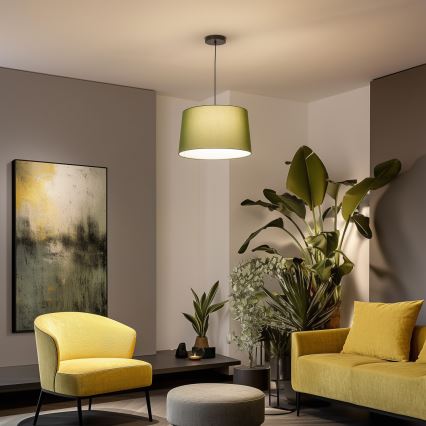 Brilagi - Suspension LED sur câble CERIA 1xE27/40W/230V Ø 45 cm verte