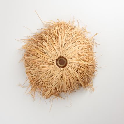 Brilagi - Suspension LED sur câble CERIA BOHO 1xE27/40W/230V diam. 40 cm, en raphia