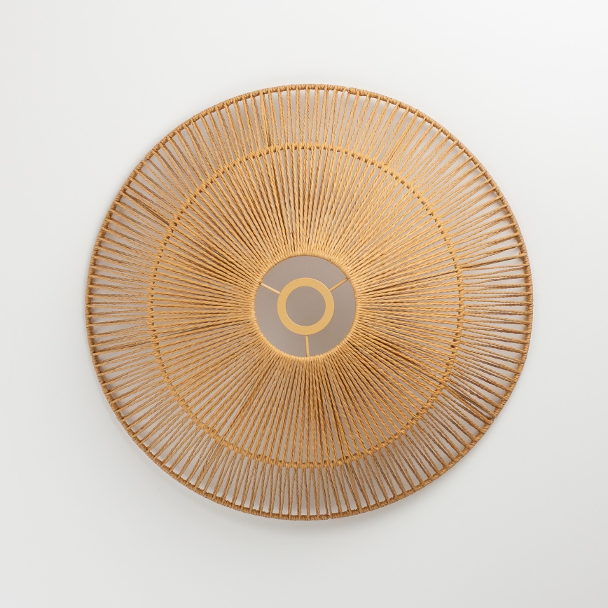 Brilagi - Suspension LED sur câble CERIA BOHO 1xE27/40W/230V Ø 50 cm brun