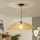 Brilagi - Suspension LED sur câble CERIA BOHO 1xE27/40W/230V Ø 70 cm marron