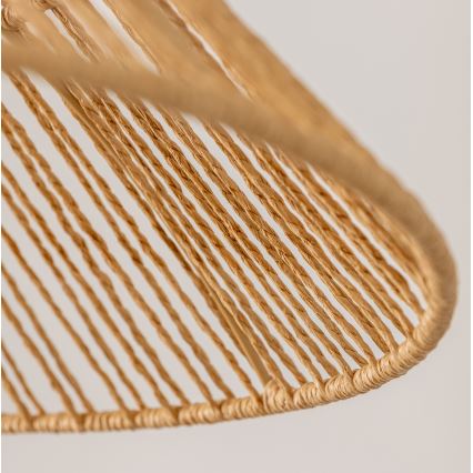 Brilagi - Suspension LED sur câble CERIA BOHO 1xE27/40W/230V Ø 70 cm marron