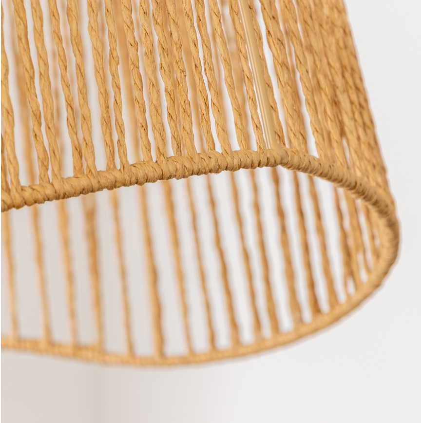 Brilagi - Suspension LED sur câble CERIA BOHO 1xE27/40W/230V Ø 70 cm marron