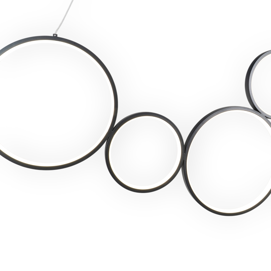 Brilagi - Suspension LED sur câble ECHO LED/60W/230V 4000K 100 cm noire