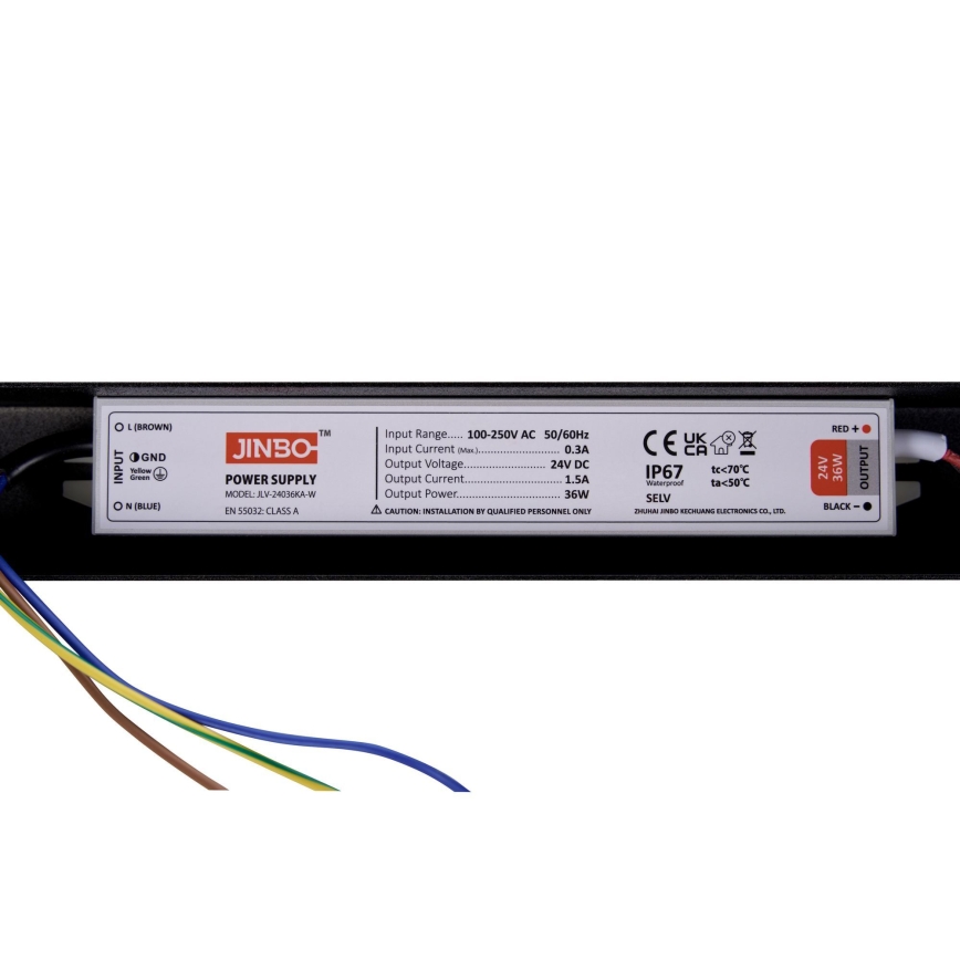 BRILAGI - Suspension LED sur câble GARDALINE LED/90W/230V chêne