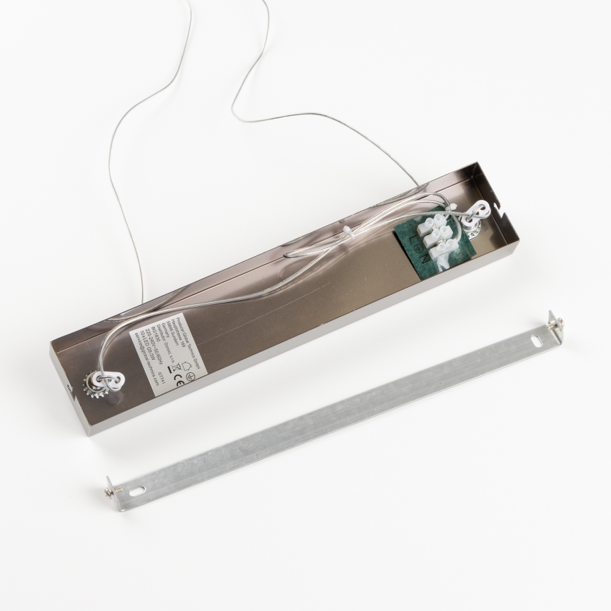Brilagi - Suspension LED sur câble MILLA 10xG9/3W/230V chrome noir/fumé
