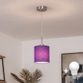 Brilagi - Suspension LED sur câble NUBILA 1x E27/60W/230V Ø 14 cm violet
