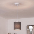 BRILAGI - suspension LED sur câble NUBILA 1xE27/60W/230V Ø 14 cm blanc/anthracite
