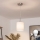 Brilagi - Suspension LED sur câble NUBILA 1xE27/60W/230V Ø 14 cm blanc