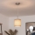 Brilagi - suspension LED sur câble NUBILA 1xE27/60W/230V Ø 14 cm marron