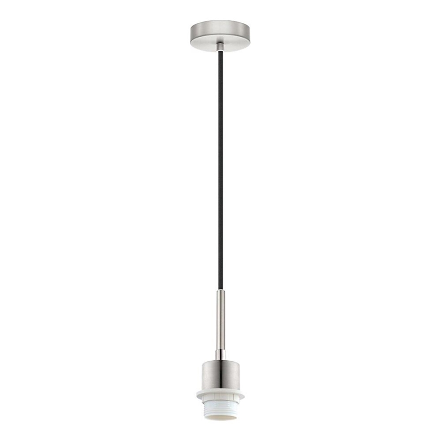 Brilagi - Suspension LED sur câble NUBILA 1xE27/60W/230V Ø 14 cm noir/vert