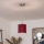 Brilagi - Suspension LED sur câble NUBILA 1xE27/60W/230V Ø 14 cm rouge pompéien