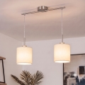 Brilagi - Suspension LED sur câble NUBILA 2xE27/60W/230V crème