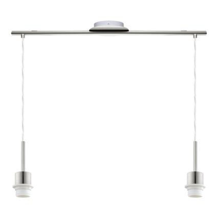 Brilagi - Suspension LED sur câble NUBILA 2xE27/60W/230V jaune