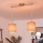 Brilagi - Suspension LED sur câble NUBILA 2xE27/60W/230V orange
