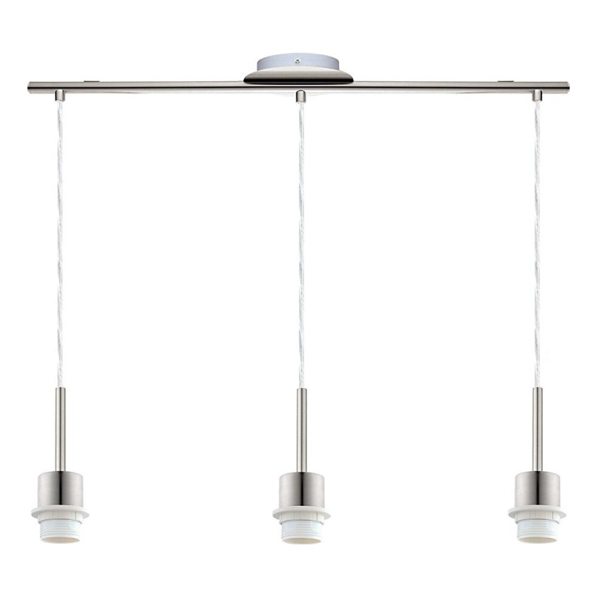 Brilagi - Suspension LED sur câble NUBILA 3xE27/60W/230V blanche