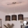 Brilagi - Suspension LED sur câble NUBILA 3xE27/60W/230V noire