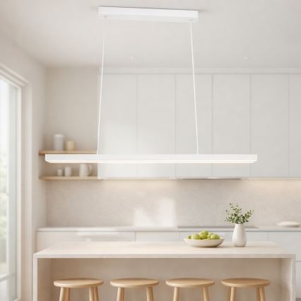 Brilagi - Suspension LED sur câble PAXIS LED/30W/230V 120 cm blanche