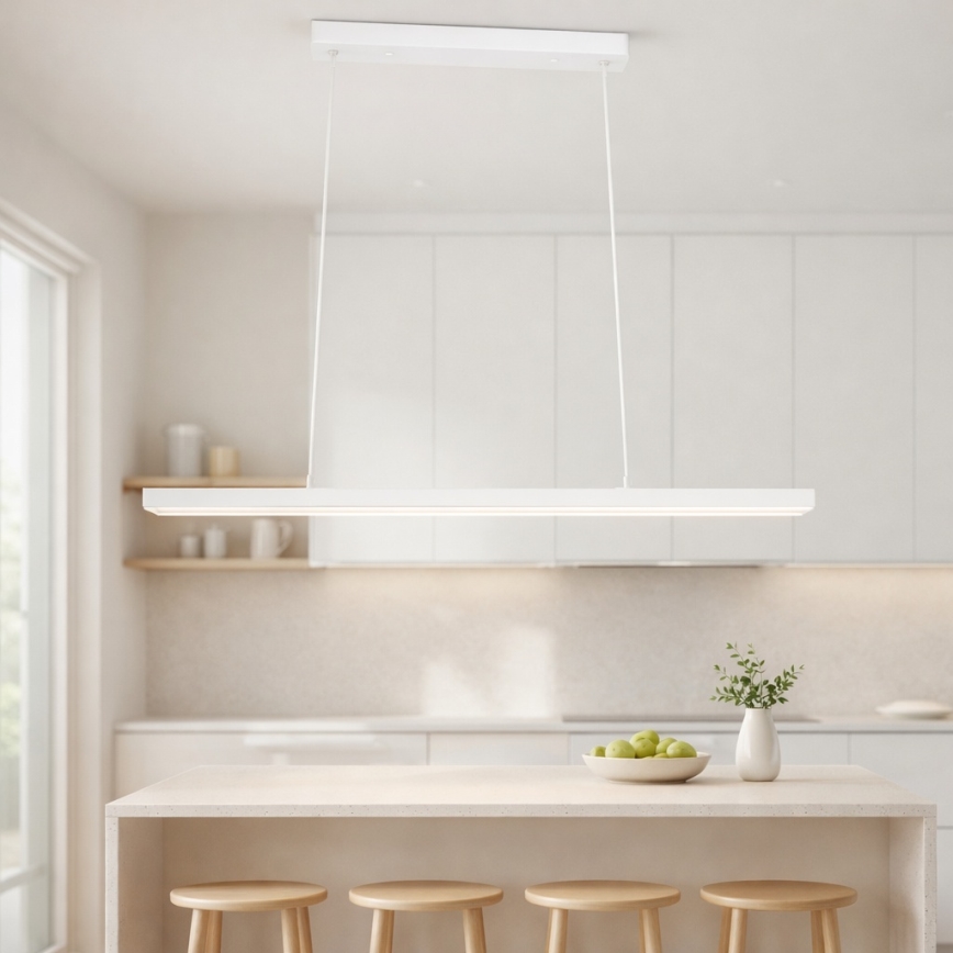 Brilagi - Suspension LED sur câble PAXIS LED/30W/230V 120 cm blanche
