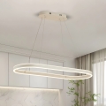 Brilagi - Suspension LED sur câble PONDIE LED/45W/230V 80x30 cm blanche