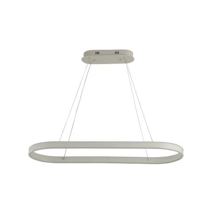 Brilagi - Suspension LED sur câble PONDIE LED/45W/230V 80x30 cm blanche